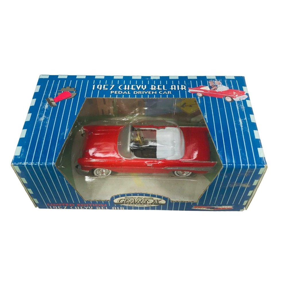 Gearbox 1997 Vintage 1957 Chevy Bel Air Convertible Serial #05365 Pedal Car New